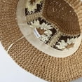 thumbnail image 4 of LinYooLi Women Straw Hat Foldable Woven Bucket Hat Floral Fairycore Aesthetic Summer Beach Hat Cottagecore Accessories Preppy Stuff, 4 of 7