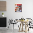 thumbnail image 3 of Stupell Industries Berries & Tea Party Food & Beverage Painting Brown Floater Framed Art Print Wall Art, 17 x 21, 3 of 10
