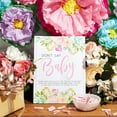 thumbnail image 2 of Floral Baby Shower Clothespin Game For Girl, Don't Say Baby Theme with 60 Pink Clothes Pins and 8x10-Inch Sign, 2 of 9