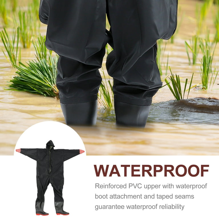 Unisex Waders Waterproof Lightweight Fishing Waders One- piece Full- body  Fishing Pants for Men Use 40