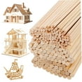 thumbnail image 6 of WEUVEB Natural Birch Wood Dowels Unfinished Beige for Crafts, Woodworking, Model Building and Home Projects, 6 of 8