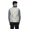 thumbnail image 3 of Atasi Printed Wedding Jackets For Men Nehru Jacket Waist Coat For Wedding & Festive Season-X-Large, 3 of 3