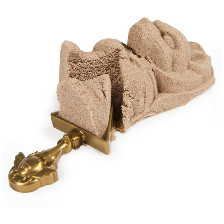 Kinetic Sand, Mummy Tomb Playset with 6oz Brown Sand, Tools and