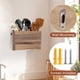 thumbnail image 5 of Organizador de Utensilios de Cocina de Madera Extragrande con 3 Compartimentos, Organizador de Cucharas de Madera Estilo Rústico., 5 of 5