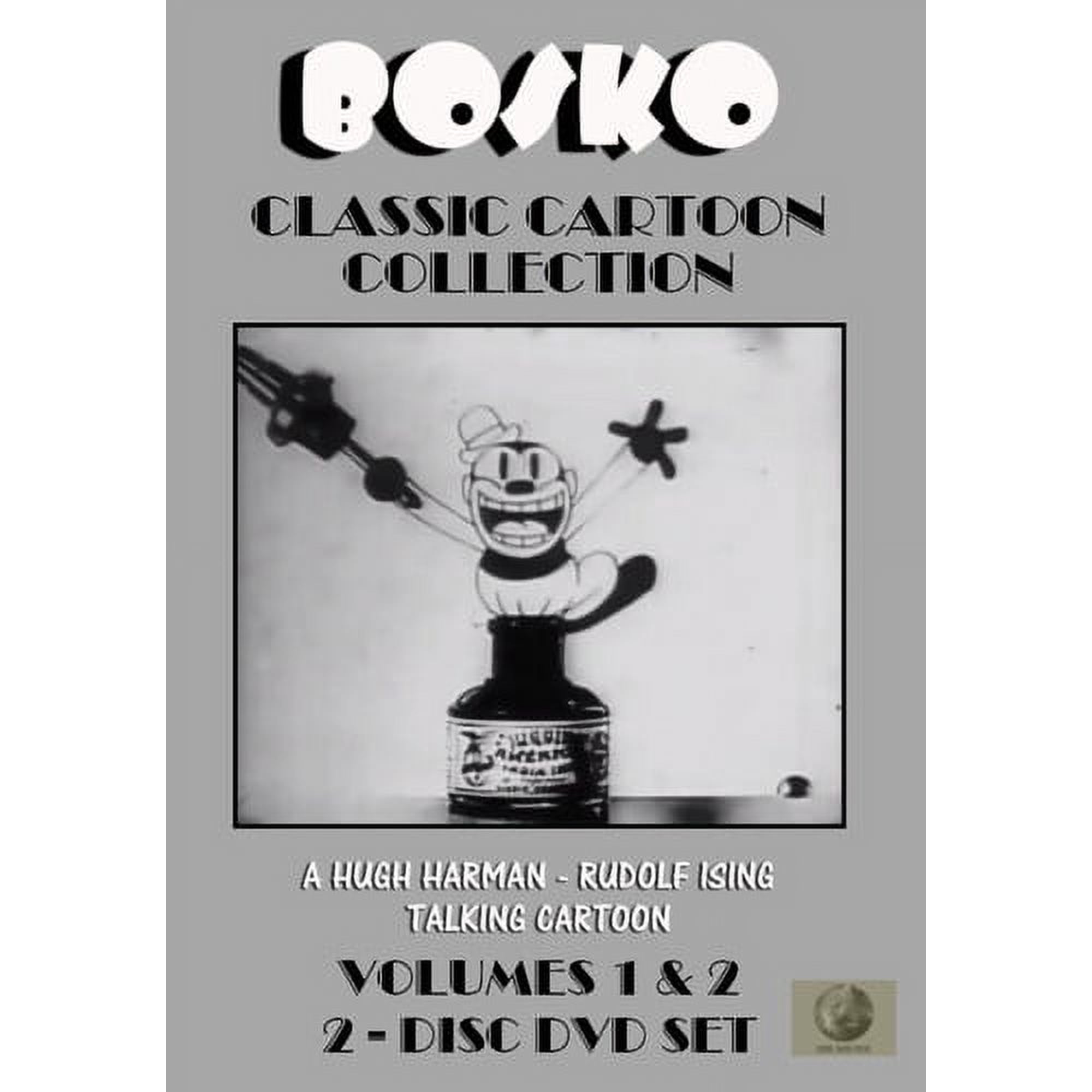 Bosko Classic Cartoon Collection (DVD) Mental Brain Media Animation