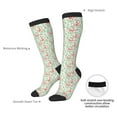 thumbnail image 4 of Cauagu leaves bows Funny 13.8in Socks for Unisex for Men,Women and Teens with Christmas,Holiday or Birthday Gift, 4 of 6