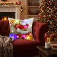 thumbnail image 6 of Hometravel Christmas LED Pillows with Lights, Flashing and Steady Two Mode Switching, Printed Sofa Cushions with Battery Operated LED Effects, 6 of 6