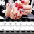 thumbnail image 4 of UDIYO 1440Pcs 12-Grid Rhinestone Colorful Glitter Sticker Nail Sequin DIY Decals Decor, 4 of 7