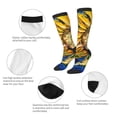 thumbnail image 6 of Lsque vintage Starry Sunflower Printed Crew Socks Men's Women's LightWeight Thin Casual Calf Socks ,Knee High Socks,Cotton Socks, 6 of 9