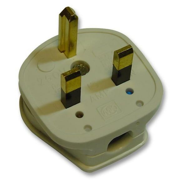 MK - 13A Non-Standard UK Plug, White