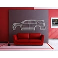 thumbnail image 2 of LaModaHome 2021 Yukon 5th Gen Metal Silhouette Wall Art, 2 of 5