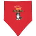 thumbnail image 2 of Inktastic Bernese Mountain Dog Lover Baby Bandana Bib, 2 of 4