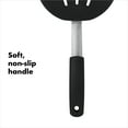 thumbnail image 4 of OXO Softworks Silicone Flexible Kitchen Spatula Pancake Turner, Black, 4 of 7
