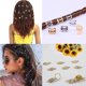 thumbnail image 3 of 200 piezas de accesorios para el cabello, joyas para el cabello, adornos para trenzas, incluidos puños para el cabello, colgantes para trenzas, pinzas para el cabello con caja de almacenamiento, 3 of 5