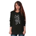 thumbnail image 4 of Valentines Day Romance Love In Air Women's Long Sleeve T Shirt Brisco Brands S, 4 of 5