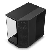 Nzxt H6 Flow علبة تدفق هواء مزدوجة الغرفة مزدوجة الغرفة ، أسود ، Cc-h61fb-01