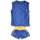 thumbnail image 2 of Uniforme de boxeo para niños ANGGREK traje Sanda Transpirable Azul Cintura elástica Mezcla de algodón, 2 of 8