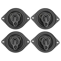 (4) Rockville RV35.3A 3.5" 3-Way Car Speakers 400 Watts/120 Watts RMS CEA Rated