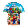 thumbnail image 1 of Nuevo 2023 El Super Mario Bros Película Impresa Niños Niñas Camisetas Moda 3-13 Años Camisas De Manga Corta Gao Jiahui unisex, 1 of 2