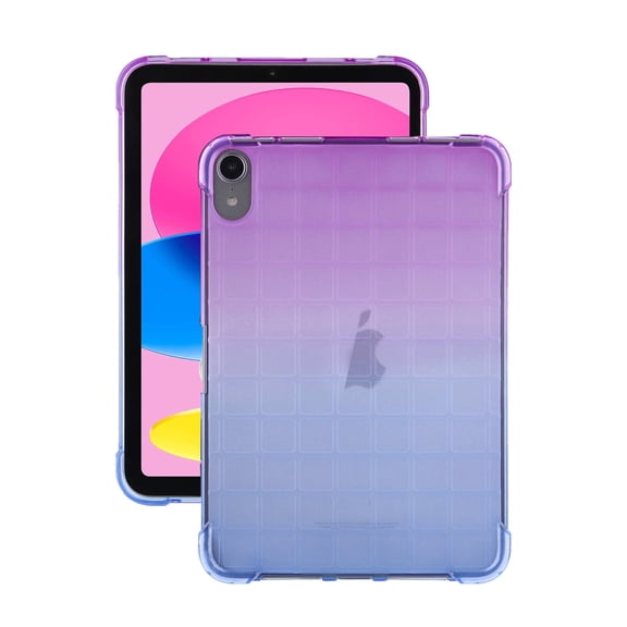 For iPad 2025 / 2022 Square Gradient TPU Tablet Case For iPad 10th Gen 10.9 2022
