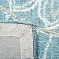 thumbnail image 4 of SAFAVIEH Blossom Bernadine Damask Area Rug, Blue/Ivory, 4' x 6', 4 of 5