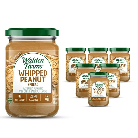 Walden Farms Peanut Spread - Creamy - Case Of 6 - 12 Oz