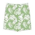thumbnail image 5 of Odeerbi 5-14 Años Niños Niñas Pantalones Cortos de Estampado Tropical Hawaiano Pantalones de Baño En Seco Rápido Pantalones Cortos de Tabla de Playa Pantalones Cortos Deportivos, 5 of 5