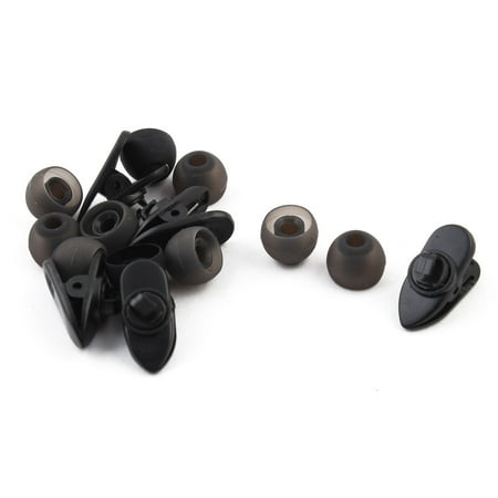 mico earbud headphone buds silicone ear tip universal sets clip