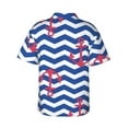 thumbnail image 3 of Balery Men'S Summer Hawaiian Shirts Short-Sleeve Design Name Printed Casual Shirts - Size Name, 3 of 9