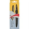 Zig Fountain Brush Pen with Refills, Black