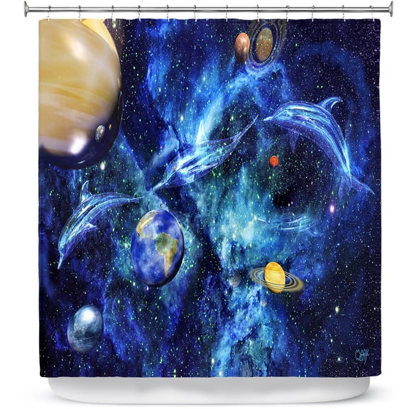 Shower Curtains 70" x 84" from DiaNoche Designs by Mark Watts - Symphony of Space