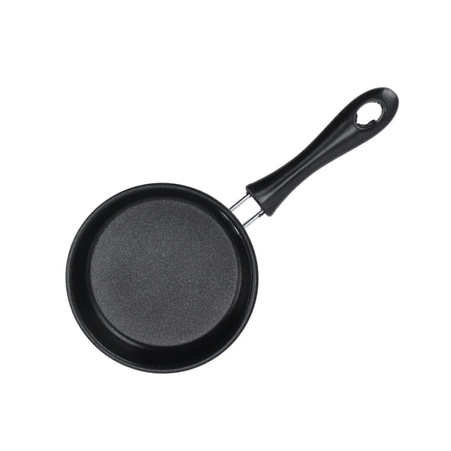 Nonstick Frying Pan, Mini Frying Pan Stainless Steel Prevent Stick Induction Pot Round Breakfast Small Fry Egg Pan With Long Handle For Home Restaurant Kitchen