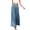 Sky Blue, variant on Lilgiuy Women's Fashion Casual High Waist Elastic Waist Solid Color Ruffle Wide Leg Long Pants Sky Blue 10(XL) Fall Fashion 2022 Spring Winter
