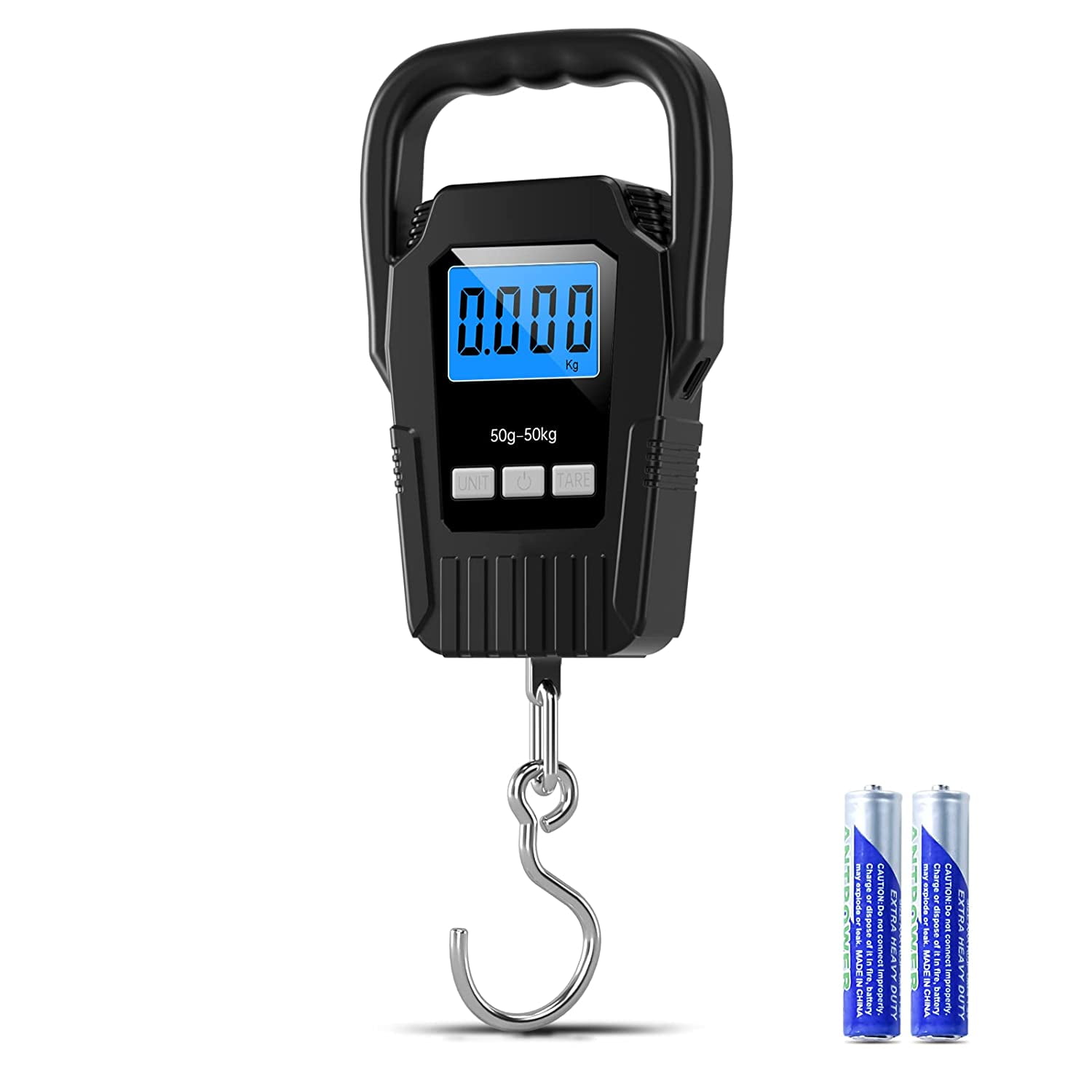 Digital Fish Scale Hanging Scale Fishing Scale, 110lb/50kg Luggage
