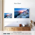 thumbnail image 4 of Elephant Stock Churches In Santorini Wall Art - Horizontal Canvas Wall Art - Living Room Wall Decor - Religion And Spirituality Canvas - Blue And Orange Decor - 12" x 8", 4 of 8