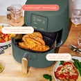 thumbnail image 3 of Beautiful 6qt Air Fryer with TurboCrisp Technology, EverGood Ceramic Nonstick Coating, Thyme Green by Drew Barrymore, 3 of 16