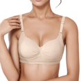 thumbnail image 4 of Sngxgn Women's Fit Lightly Lined Bra T-shirt Bra(Beige,36), 4 of 4