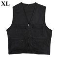 thumbnail image 3 of Chaleco de pesca al aire libre para hombres Chaqueta de caza Ropa deportiva cómoda Bolsillos múltiples (Negro XL), 3 of 8
