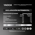 thumbnail image 3 of Suplemento alimenticio YAOCA creatina monohidratada 400 g, 3 of 7