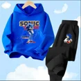 thumbnail image 3 of Conjunto de sudadera con capucha Sonic Tops, ropa para bebés de 2 a 12 años, ropa de abrigo para niños, sudadera de primavera 2024 para niñas, ropa para madres y niños, 3 of 5