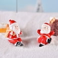 thumbnail image 4 of Flmtop Resin Mini Christmas Santa Claus Tree Snowman Figurine DIY Fairy Garden Decor, 4 of 10