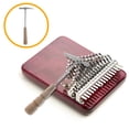thumbnail image 3 of KAKOWELY kalimba thumb piano Kalimba Thumb Piano Tuning Hammer Metal Thumb Piano Tuning Hammer Punch Tool For Kalimba Maintenance Guitar Repair Watch Woodworking Projects, 3 of 5