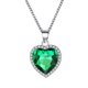 thumbnail image 2 of Collar con colgante de cristal de moda Titanic Heart Of The Collar de San Valentín, 2 of 6