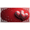 thumbnail image 3 of Valentine's Day Heart Love Backdrop Banner Romantic Flower Design Wedding Photo Props Party Decorations Background Event Display, 3 of 4