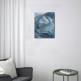 thumbnail image 3 of Abstract Graffiti Artwork Blue Fantasy Canvas Wall Art for Modern Living Room, Bedroom, Kitchen Decor (12X16inch), 3 of 7