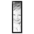 thumbnail image 2 of ArtToFrames 11" x 40" Black Engraved Edges Picture Frame, 11x40 inch Black Wood Poster Frame (WOM-4055), 2 of 8