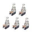 thumbnail image 4 of HEALEEP Effects Pedal Metal Footswitch for Electric Bass 5Pcs, 4 of 8