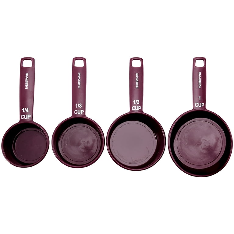 Farberware Professional 9-piece Measuring Set, Maroon 