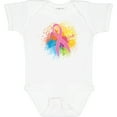 thumbnail image 3 of Inktastic Breast Cancer Awareness Ribbon Art Girls Baby Bodysuit, 3 of 5