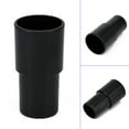 Sailesiti Black 32mm to 35mm Vacuum Cleaner Hose Adapter Converter for